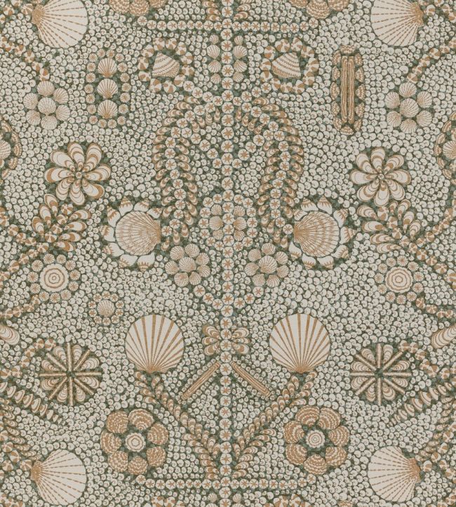 Shell Grotto Fabric by Fermoie Moss