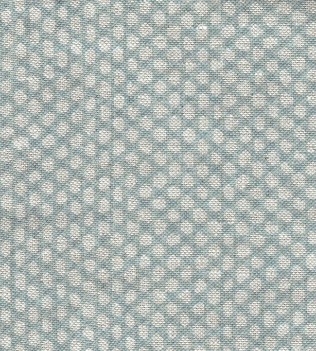 Wicker Linen Fabric by Fermoie Powder Blue
