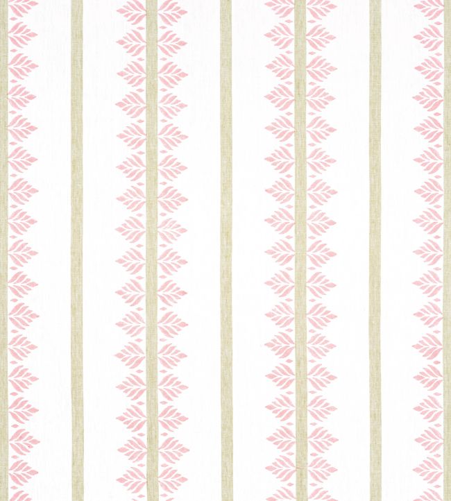 Fern Stripe Fabric by Anna French Blush