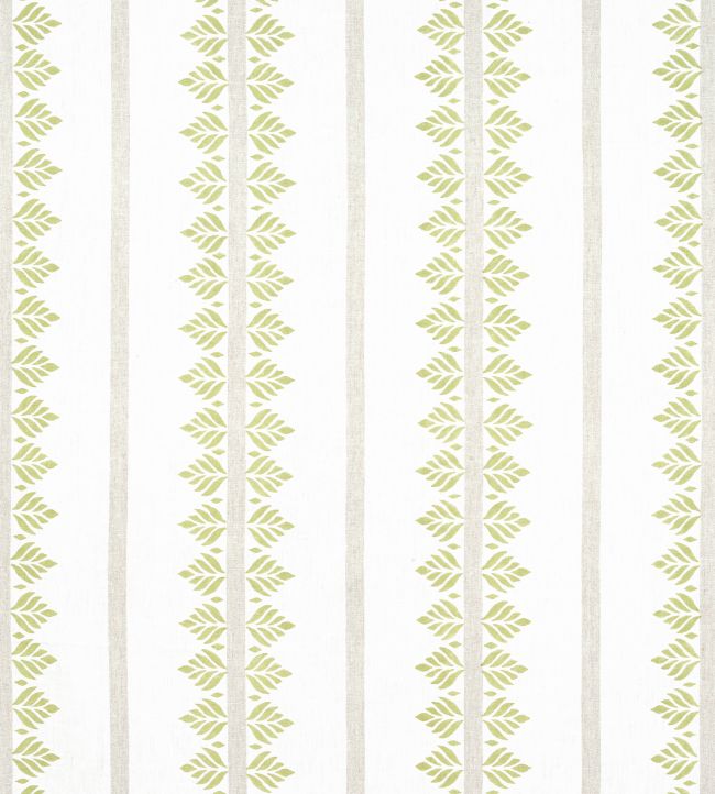 Fern Stripe Fabric by Anna French Green
