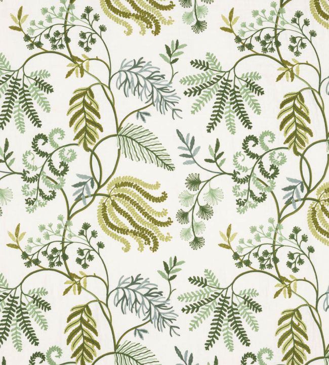 Fern Tree Fabric by Colefax and Fowler Green