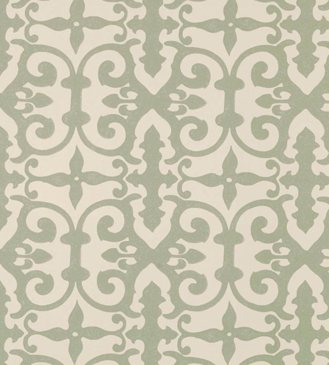 Ferne Park Wallpaper by Schumacher Sage