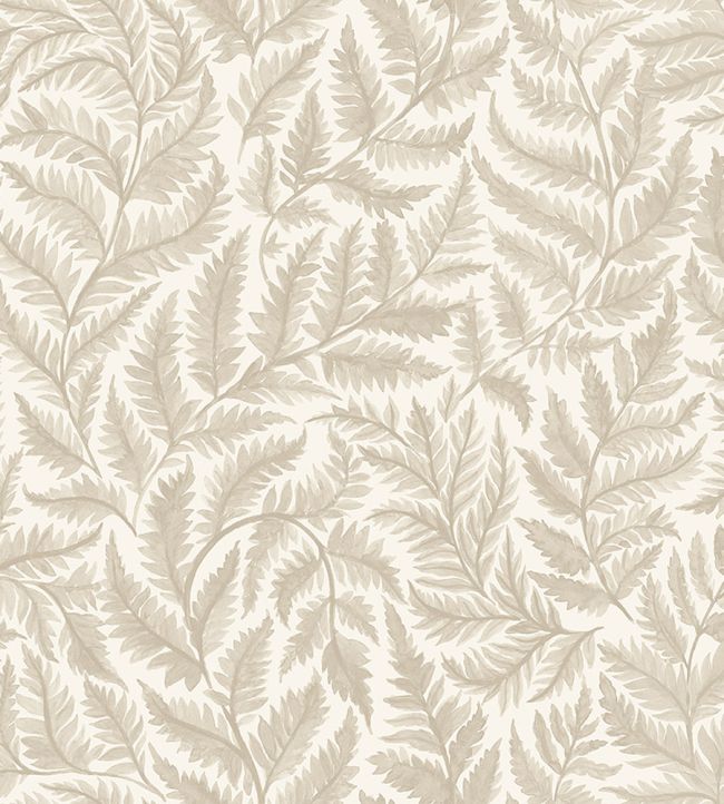 Ferns Wallpaper by Borastapeter Natural