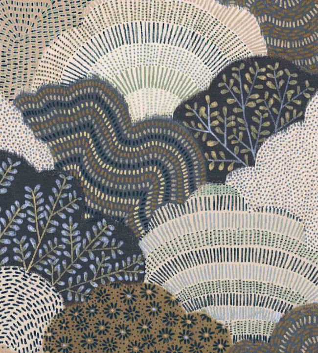 Fernshaw Wallpaper by Woodchip & Magnolia Night Sky