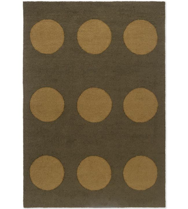 Brink & Campman Festival Dots rug Olive Green 495817140200 Olive Green