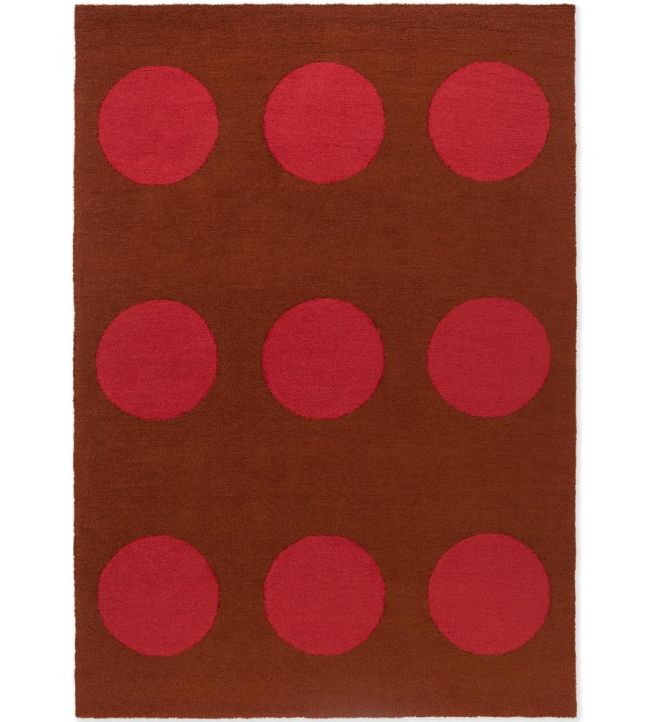 Brink & Campman Festival Dots rug Red 495800140200 Red
