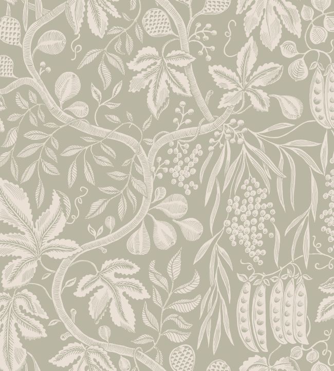 Fig Garden Wallpaper by Sandberg Garden Green