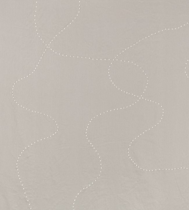 Figure Fabric by Kirkby Design Silver Grey