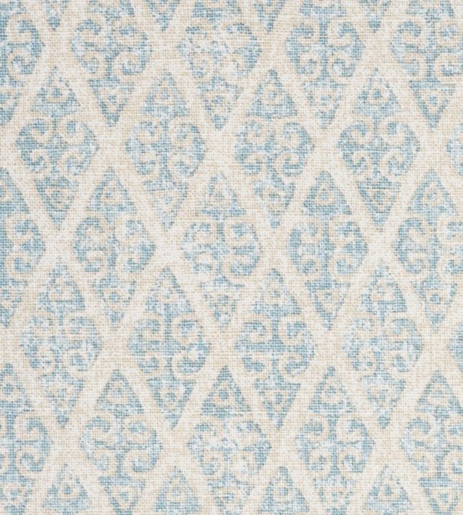 Finlo Fabric by Jane Churchill Aqua