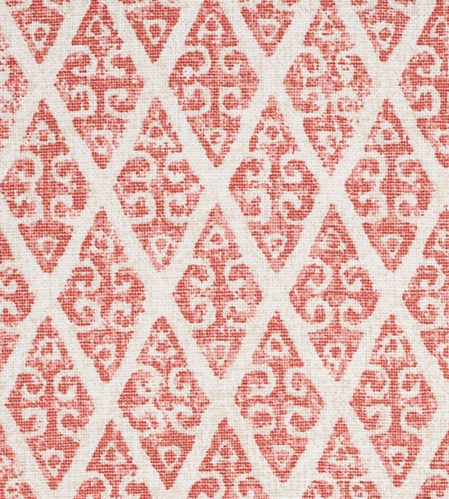 Finlo Fabric by Jane Churchill Red