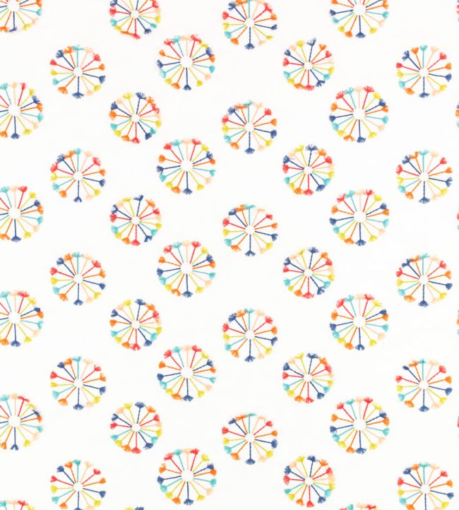 Firecracker Fabric by Villa Nova Orange