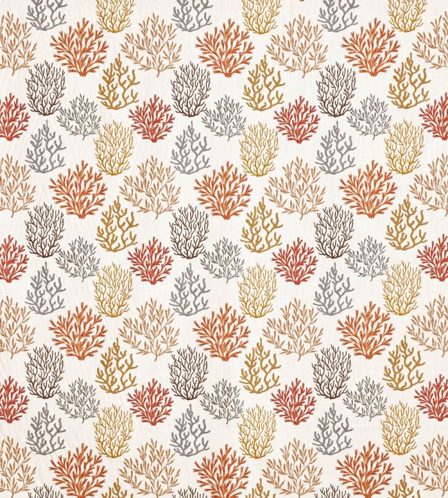 Fistral Fabric by Prestigious Textiles Coral