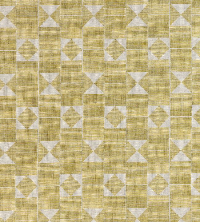 Flag Fabric by Fermoie Yellow
