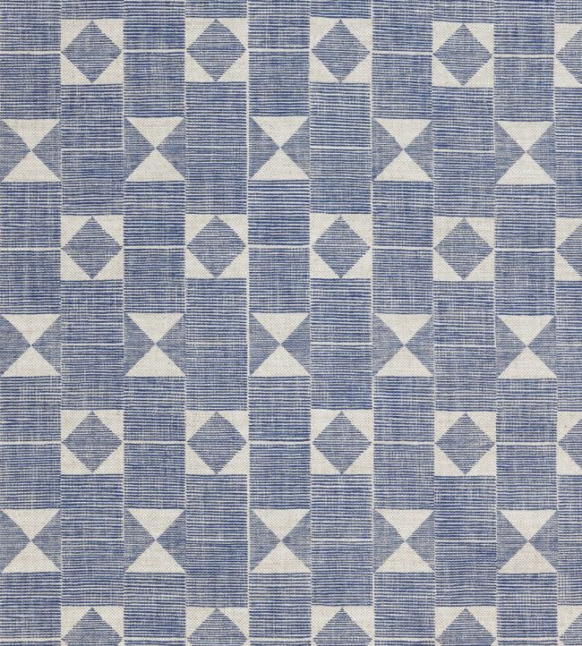 Flag Fabric by Fermoie Indigo