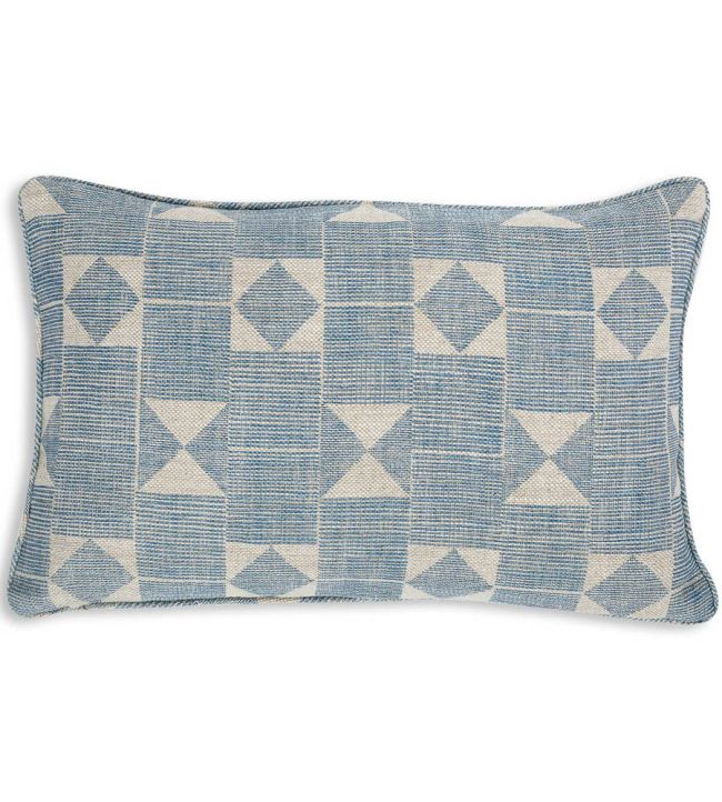 Flag Cushion 43 x 35cm by Fermoie Blue
