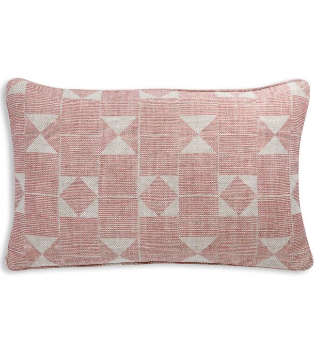Flag Cushion 43 x 35cm by Fermoie Pink