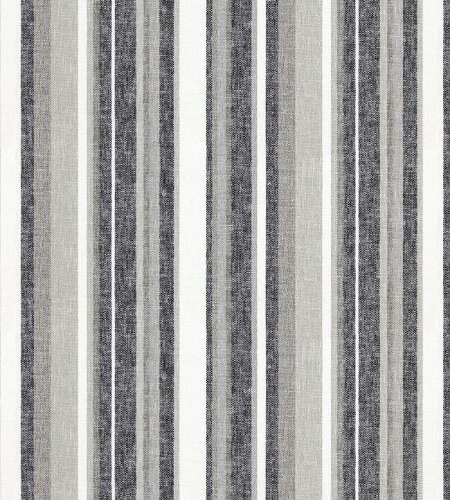 Flamborough Fabric by Warwick Charcoal