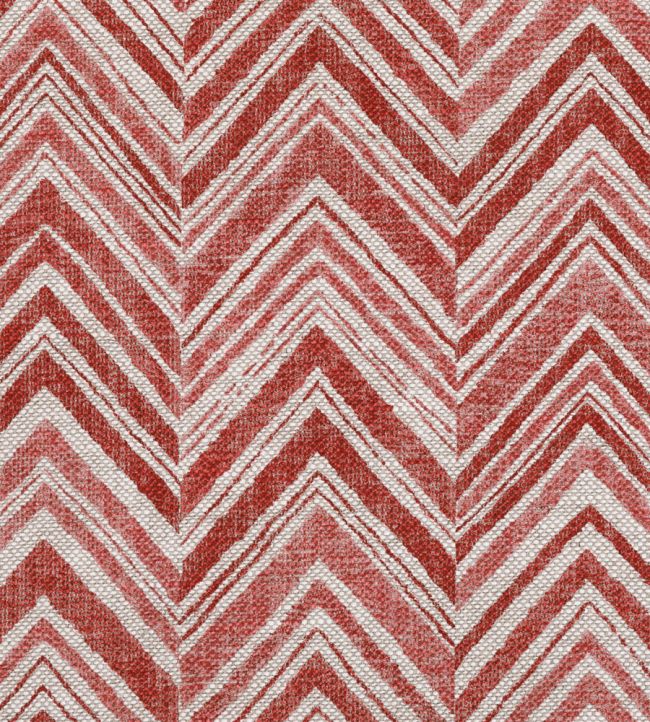 Flame Stitch Fabric by Fermoie Berry