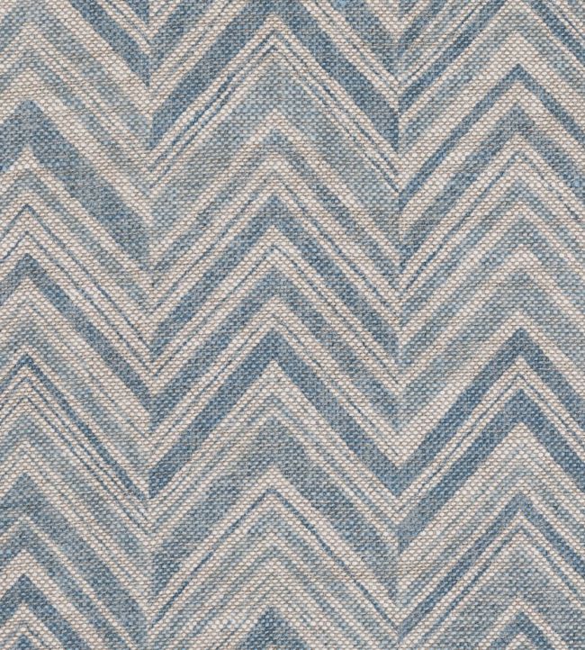 Flame Stitch Fabric by Fermoie Sky