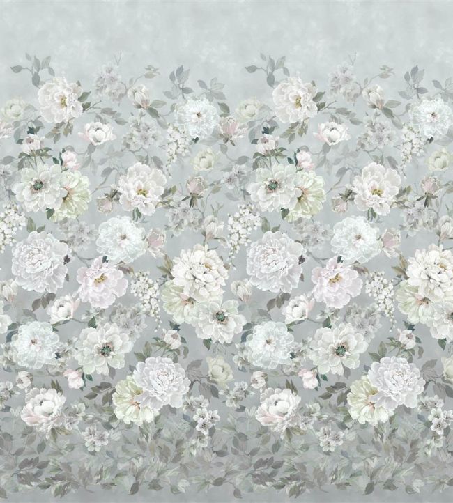 Fleur Blanche Mural by Designers Guild Platinum