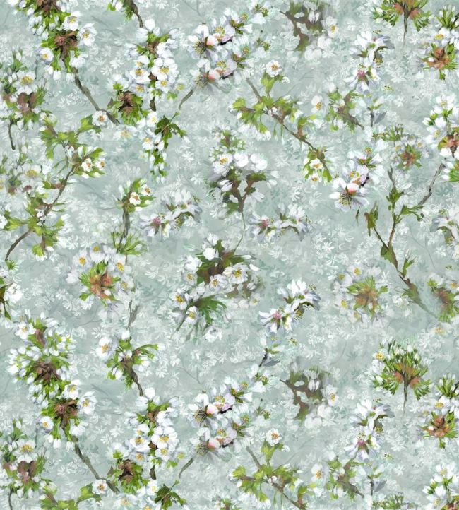 Fleur D'Assam Fabric by Designers Guild Platinum