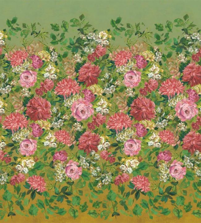 Fleur D'Artistes Mural by Designers Guild Terracotta