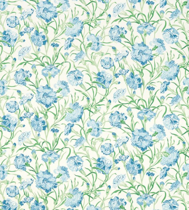 Fleur de Joie Fabric by Harlequin Sky/Forest