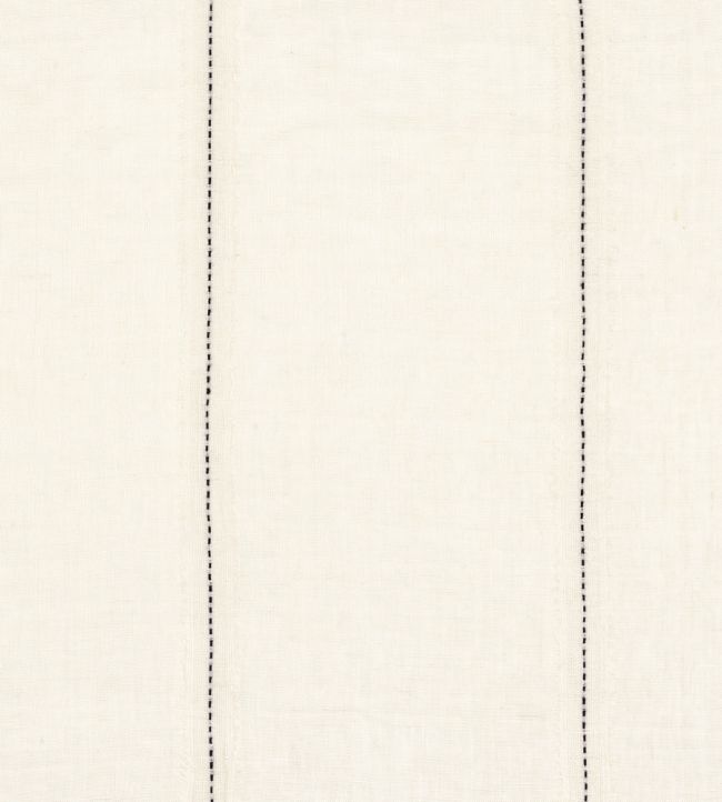 Fleur de lin Fabric by Casamance Blanc