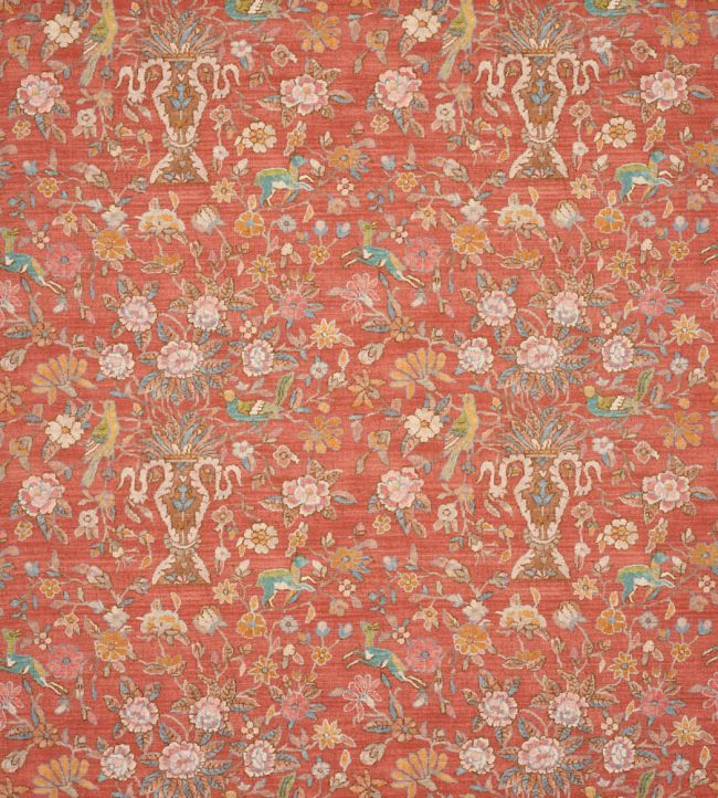 Fleury Fabric by Colefax And Fowler Red