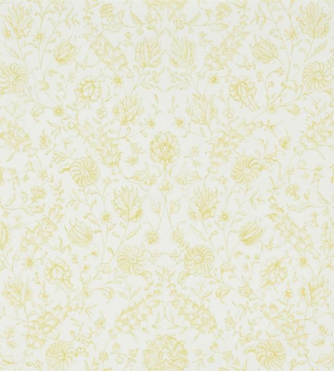Flora Wallpaper by Designers Guild Chartreuse