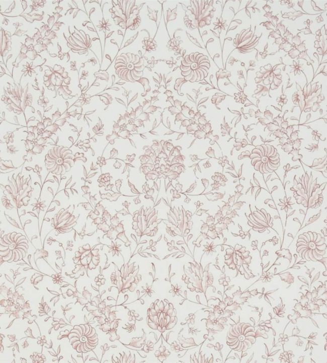 Flora Wallpaper by Designers Guild Crimson
