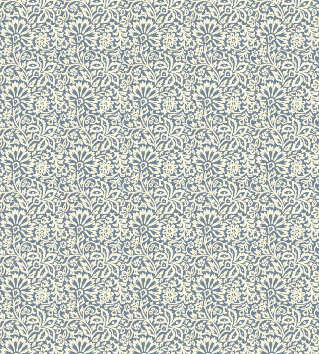 Flora Wallpaper by GP & J Baker Indigo