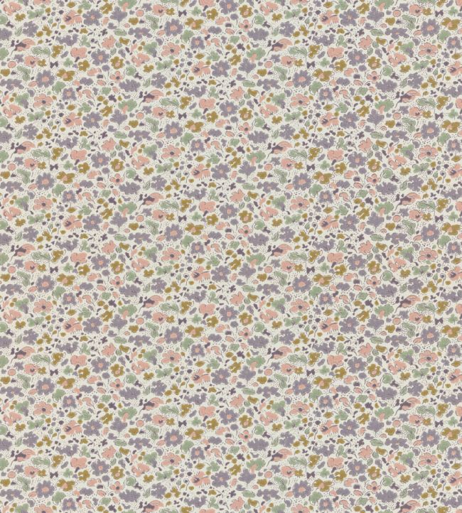Floral Dance Wallpaper by Langelid Von Bromssen Mauve