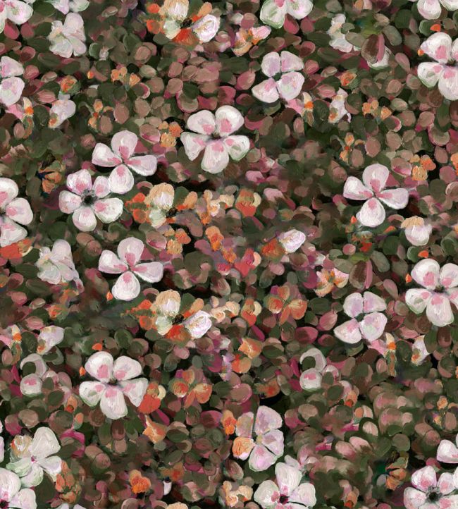 Floral Tapestry Wallpaper by Coordonne Lilac