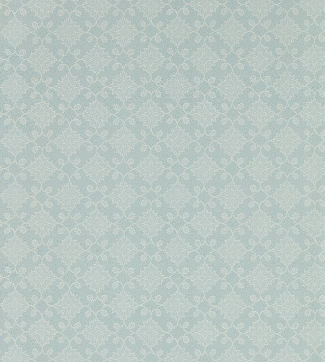 Floral Tracery Wallpaper by Zoffany Wedgwood Blue