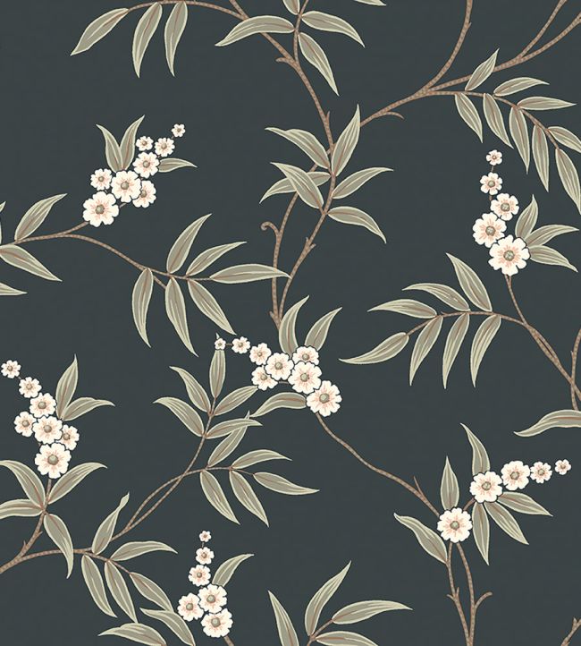 Floral Tree Wallpaper by Borastapeter Night Sky