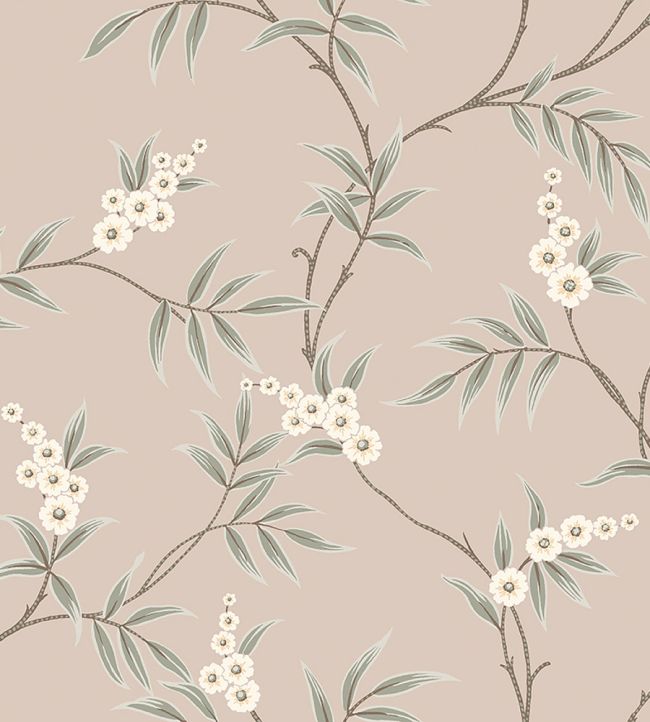 Floral Tree Wallpaper by Borastapeter Pink