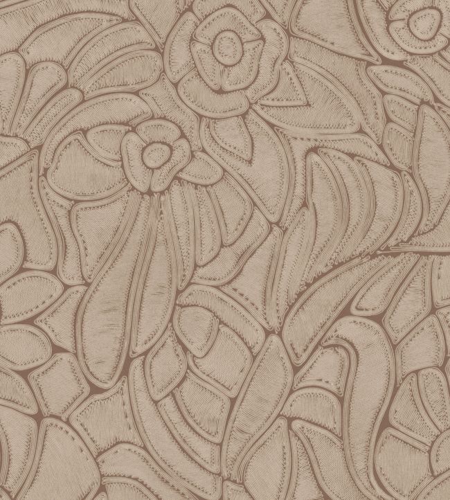 Flore Wallpaper by Arte Terracotta