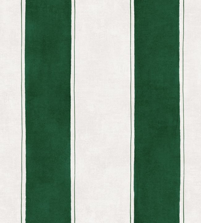 Florentine Stripe Wallpaper by Coordonne Emerald