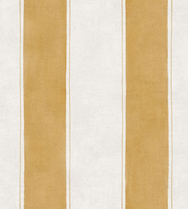 Florentine Stripe Wallpaper by Coordonne Mustard