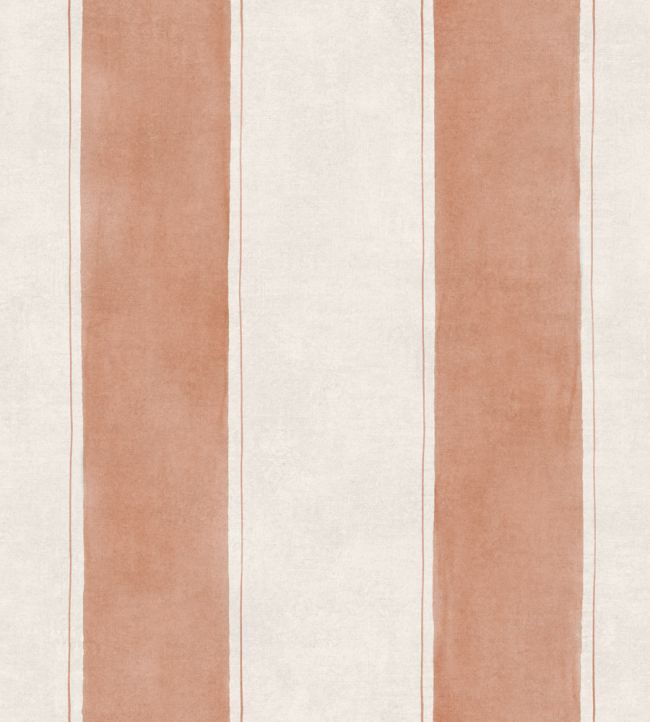 Florentine Stripe Wallpaper by Coordonne Peach