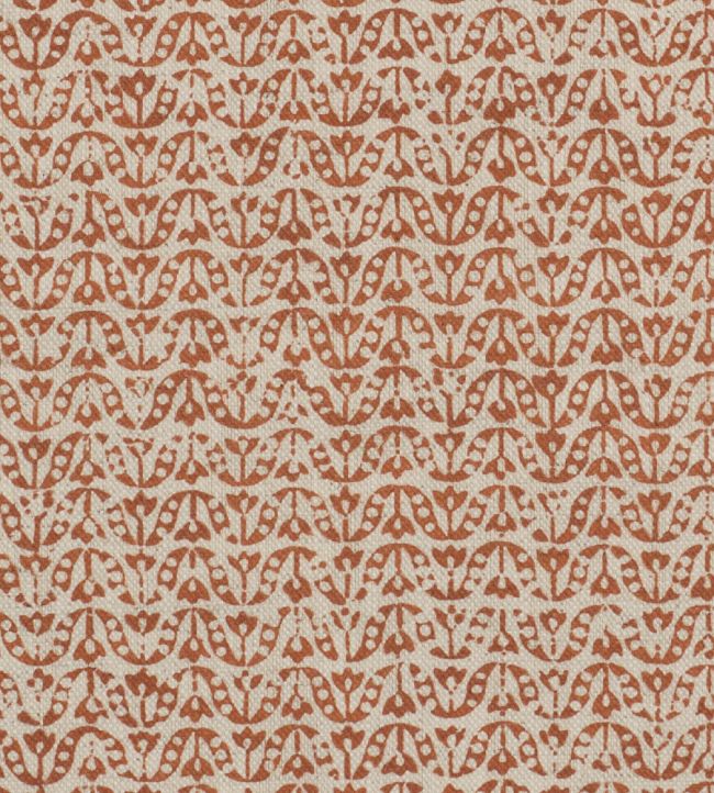 Flori Fabric by James Hare Glowing Embers