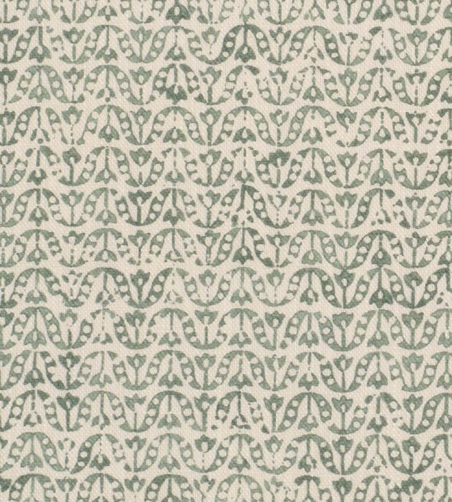 Flori Fabric by James Hare Old Green