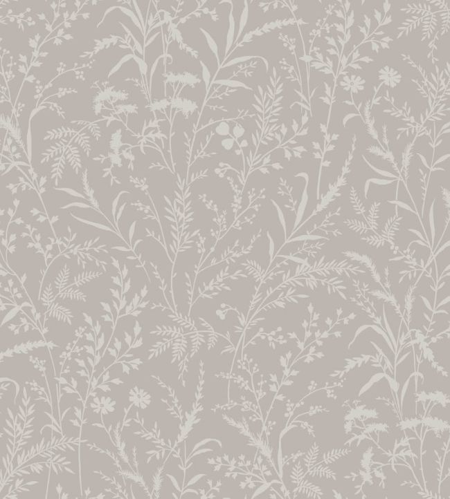Florian Wallpaper by Borastapeter Grey