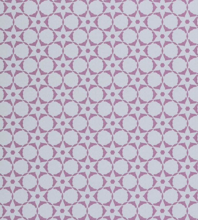 Flower Stencil Wallpaper by Vanderhurd Viola