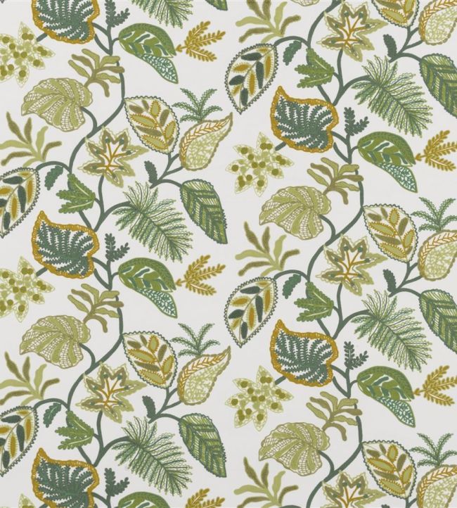 Foglia Decorativa Fabric by Designers Guild Moss