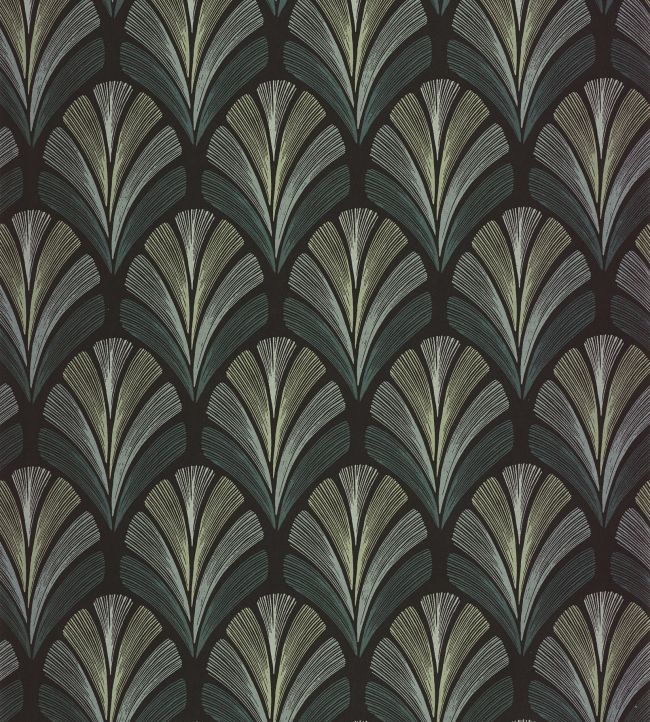 Folies St James Wallpaper by Casadeco Vert Taiga