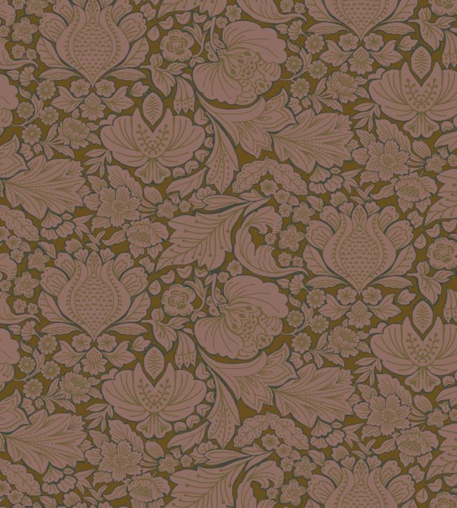 Folk Floral Wallpaper by Parker & Jules Poison