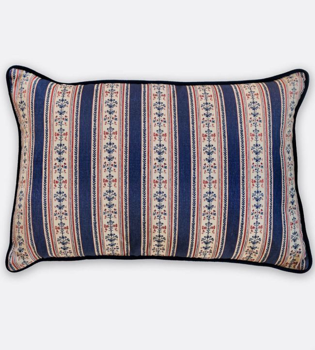 Folk Stripe Pillow 16 x 24" by Barneby Gates Navy