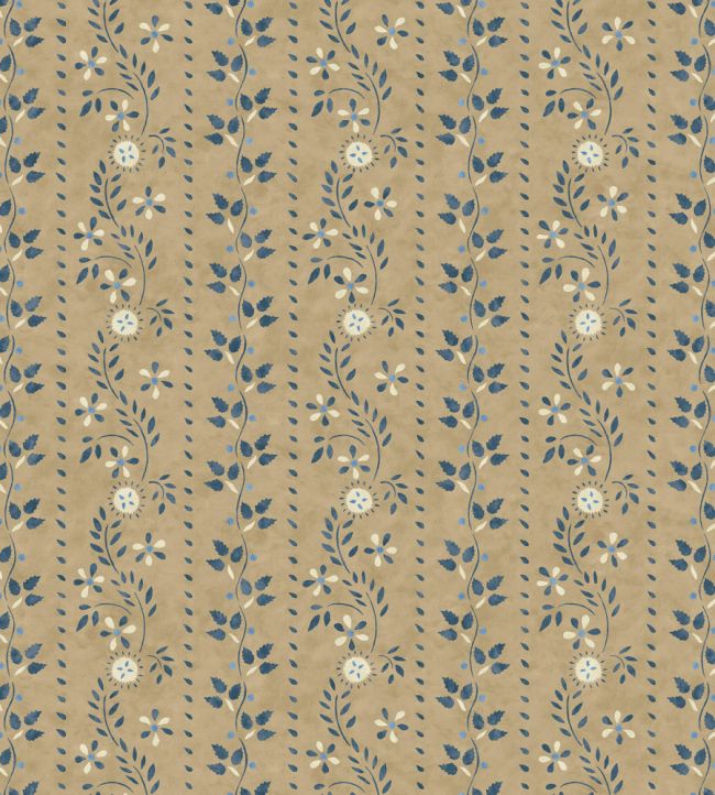 Folklore Wallpaper by Lewis & Wood Buttermilk Blue